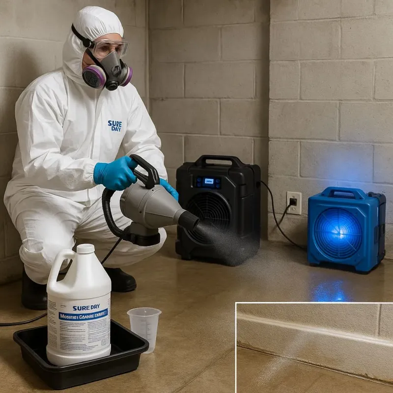 Sanitization and Odor Removal process in Youngstown, FL
